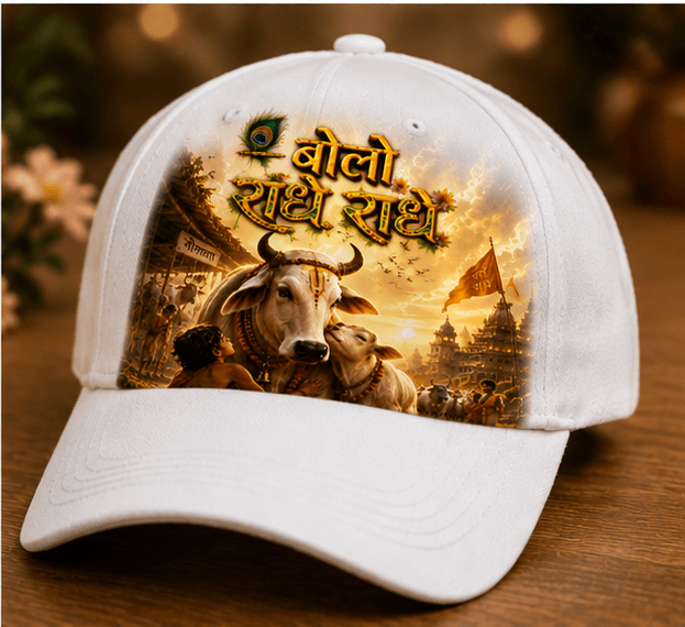 बोलो राधे राधे कैप